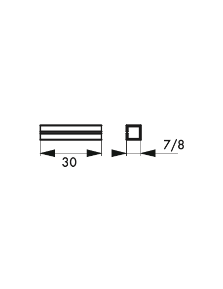 B /& T m/étal aluminium plat 40/ x 2/ mm Soudable eloxierf/ähig en longueurs de /à env 0//3/ mm 1500/ mm
