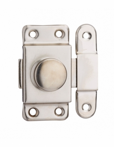 Verrou pour porte d'ameublement, 40mm, acier zingué - THIRARD Verrou de meuble