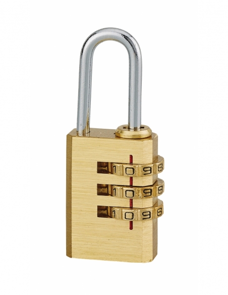 Cadenas à code 208, bagage, 21mm, 3 chiffres - THIRARD Cadenas