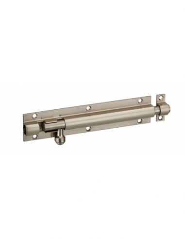 Targette, acier, pêne Ø 10mm, 32x151mm, nickel satin - THIRARD Targette