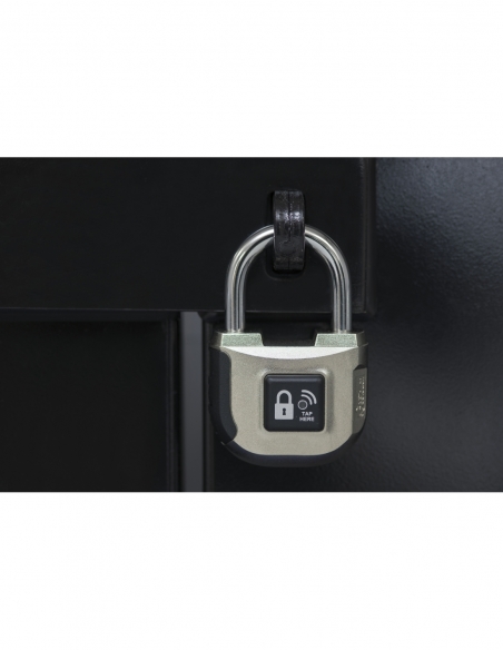 Cadenas connecté SP, satin nickel - Serrurerie de Picardie Stock mort