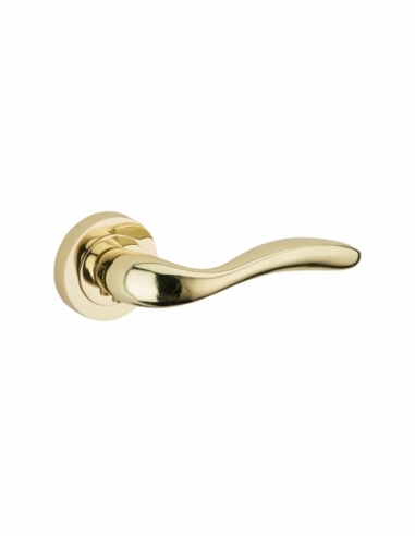Paire de béquilles pour porte, carré 7mm, laiton - Serrurerie de Picardie Stock mort