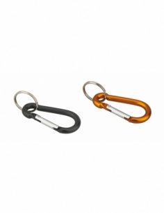 Mousqueton, Ø 6x60 mm, alu, couleurs assorties - SP Mousqueton