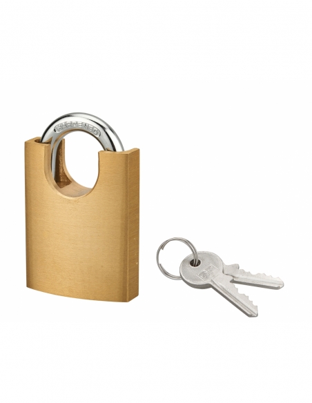 Cadenas à clé SP 40P, 40mm, anse acier cémenté nickelé, 2 clés - Serrurerie de Picardie Cadenas à clé