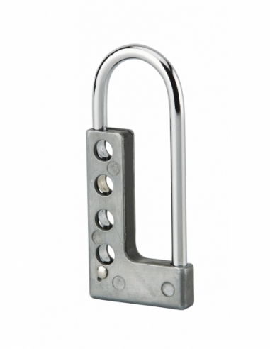Moraillon en aluminium pour 4 Cadenas - THIRARD Cadenas de consignation