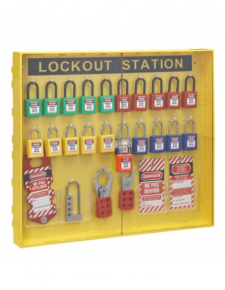 Armoire avec Porte 20 Cadenas - THIRARD Consignation