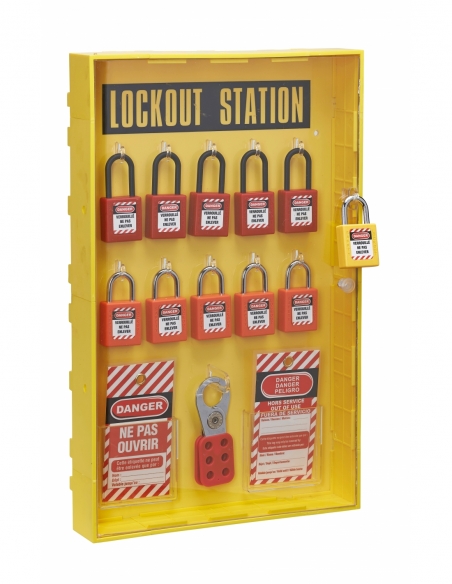 Armoire avec Porte 10 Cadenas - THIRARD Consignation