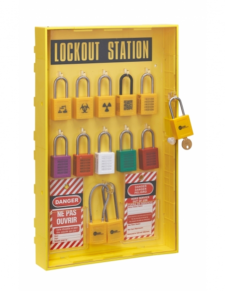 Armoire avec Porte 10 Cadenas - THIRARD Consignation