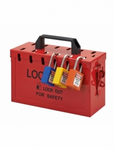 Boîte de collecte de 12 cadenas de consignation - THIRARD Cadenas de consignation