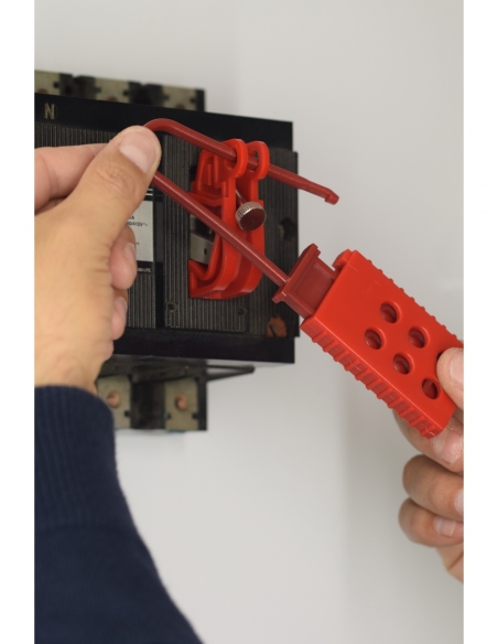 Moraillon en nylon pour 6 Cadenas - THIRARD Cadenas de consignation