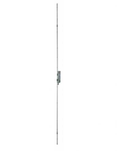 Crémone à encastrée Europa à cylindre pour porte bois, axe 50mm, 3pts, H. 2150mm, 6-33166-07-0-1 - FERCO by THIRARD Serrures ...