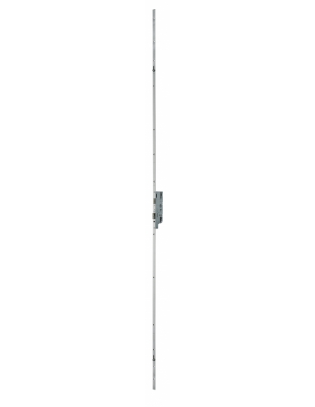 Crémone à encastrée Europa à cylindre pour porte bois, axe 50mm, 3pts, H. 2150mm, 6-33166-07-0-1 - FERCO by THIRARD Serrures ...