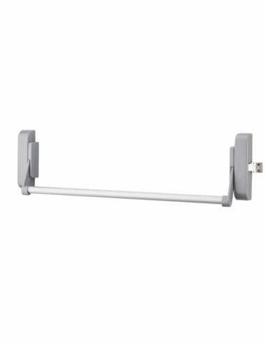 Serrure anti-panique U-Cross pour porte d'entrée 1150mm max, 1 pts latéral réversible, gris - THIRARD Serrure anti-panique