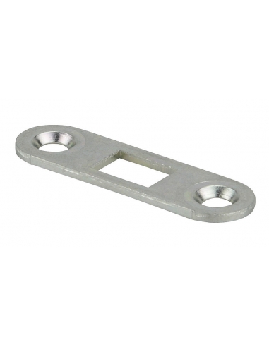 Gâche d'extrémité plate encastrable pour fenêtre, 50x14x2mm, Fenster-Unijet, 0-0295R-00-0-1 - FERCO by THIRARD Gâche de porte