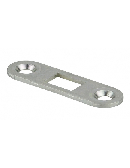 Gâche d'extrémité plate encastrable pour fenêtre, 50x14x2mm, Fenster-Unijet, 0-0295R-00-0-1 - FERCO by THIRARD Gâche de porte