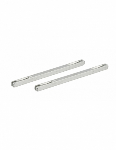 Lot de 2 carrés fendus 6x110mm, accessoire pour porte intérieure - THIRARD Carré