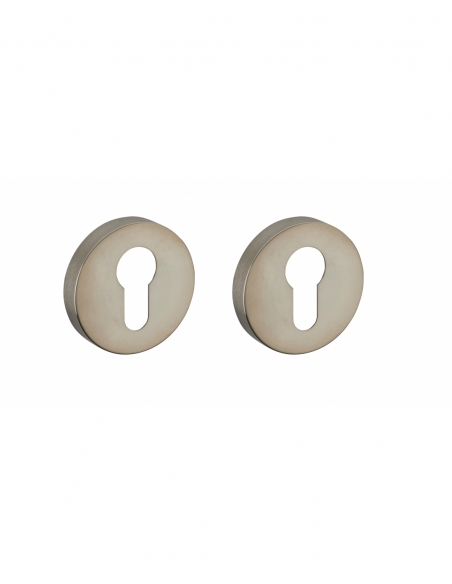 Paire de rosaces, trou de cylindre, inox - THIRARD Rosace