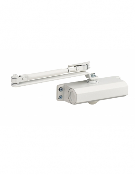 Ferme-porte automatique hydraulique force 3, blanc - THIRARD Ferme porte