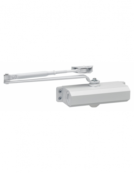 Ferme-porte automatique hydraulique force 4, blanc - THIRARD Ferme porte