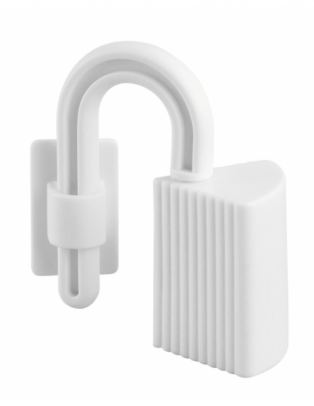 Lot de 2 entrebailleurs bloque-charnière, blanc - THIRARD Protection de la personne