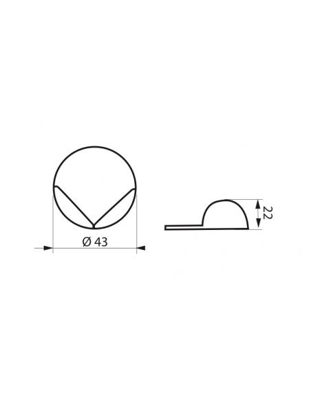 Lot de 4 protège-coin de table, blanc - THIRARD Equipement