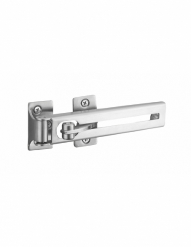 Entrebailleur pour porte d'entrée, taquet d'arrêt, 148mm, inox - THIRARD Entrebailleurs de porte