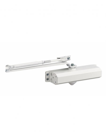 Ferme-porte automatique hydraulique force 5, blanc - THIRARD Ferme porte