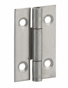 Charnière de porte de meuble / porte légère, 30x19mm, acier - THIRARD Charnière de meuble