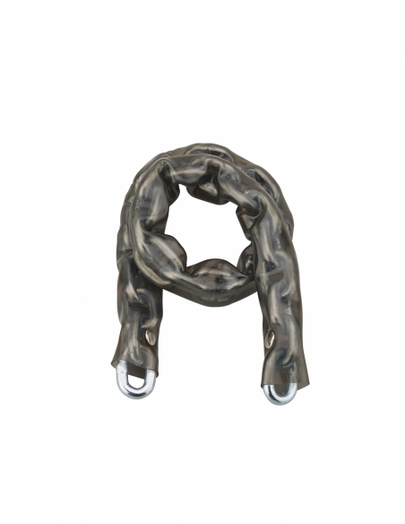 Chaîne acier cémenté zingué Loops, vélo, barrières, Ø 6mm, 0.6m, gaine PVC - THIRARD Chaîne