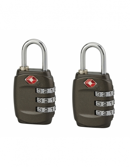 Lot de 2 Cadenas Casier avec 3 Clés, 30 mm Cadenas Valise en