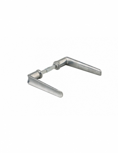 Paire de béquilles pour porte, carré 6 ou 7mm, 2 portées - THIRARD Béquille