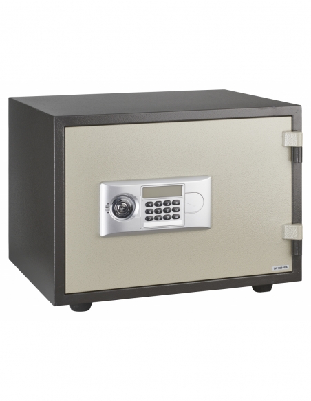 Coffre fort ignifugé à poser Vauban, fermeture électronique à code, 2 pênes, 19L - THIRARD Coffre fort
