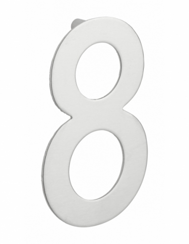 Chiffre 8 à visser, inox, H.100mm - THIRARD Chiffres à visser