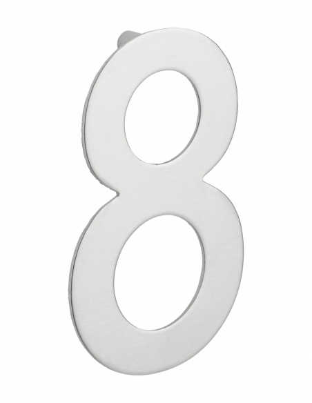 Chiffre 8 à visser, inox, H.100mm - THIRARD Chiffres à visser