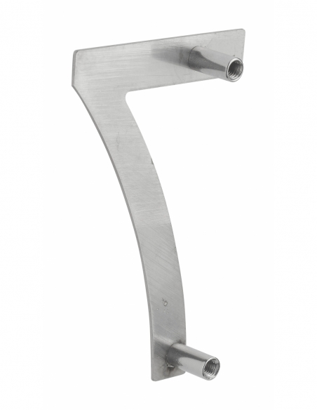 Chiffre 7 à visser, inox, H.100mm - THIRARD Chiffres à visser