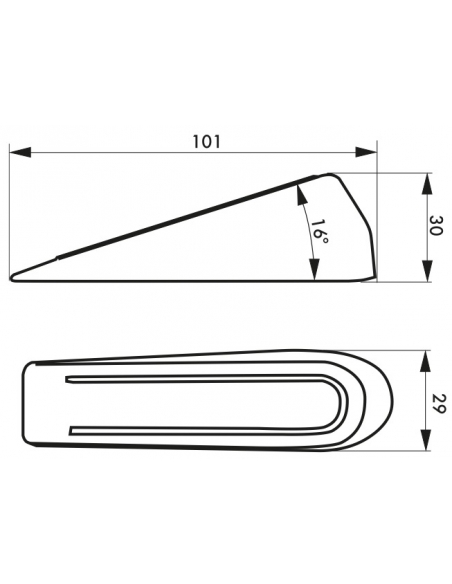 Câle de porte, marron - THIRARD Equipement