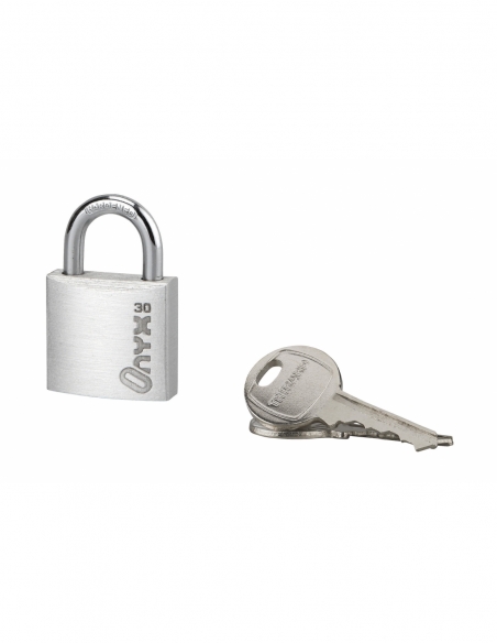 Cadenas à clé Type 1, bagage, aluminium, 30mm, 2 clés - THIRARD Cadenas à clé