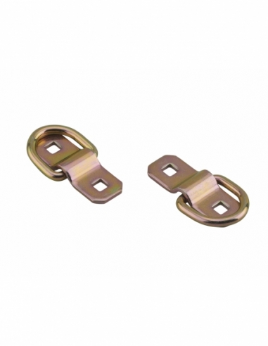 Lot de 2 anneaux d'arrimage, 10mm, zingué - THIRARD Equipement