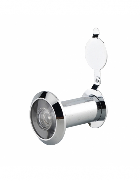 Judas 200°, laiton chromé - THIRARD Judas de porte