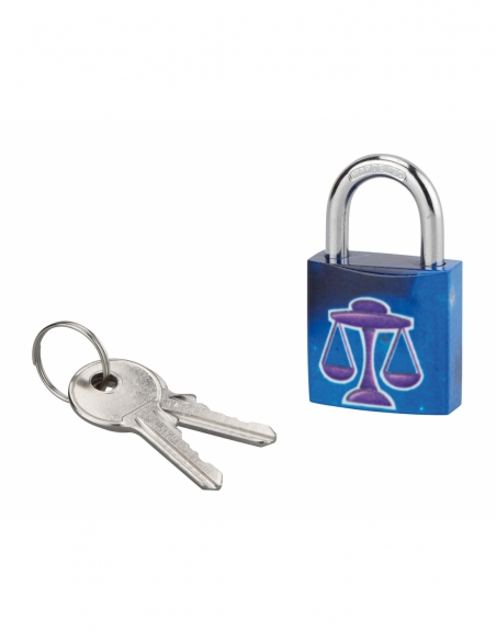 Cadenas à clé Balance, acier, intérieur, anse acier, 30mm, 3 clés - THIRARD Cadenas à clé