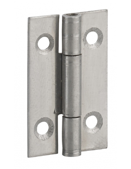 Charnière de porte de meuble / porte légère, 70x40mm, inox 309 - THIRARD Charnière de meuble