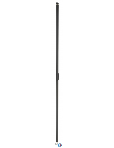 Crémone à béquille pour porte et fenêtre, 2 pts, hauteur 2300mm, noir - THIRARD Crémone de fenêtre