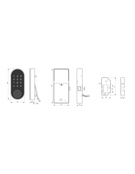 Serrure électronique Intelock Box - INTELOCK Contrôle d'accès