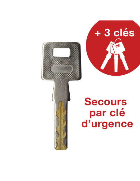 Coffre fort ignifugé à poser Vauban, fermeture électronique à code, 2 pênes, 19L - THIRARD Coffre fort