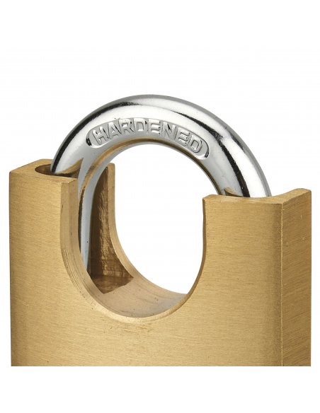 Cadenas à clé, extérieur, 40mm, protecteur d'anse épaulé, 2 clés acier nickelé - THIRARD Cadenas à clé