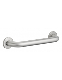 Barre droite de maintien, inox 304, longueur 350mm, Ø32mm, finition inox brossé - THIRARD Barre de maintien