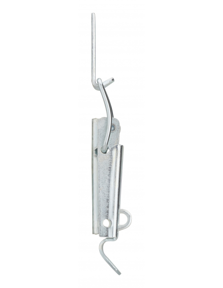 Fermeture à levier avec crochet cadenassable, acier zingué, H.44mm - THIRARD Fermoir à levier