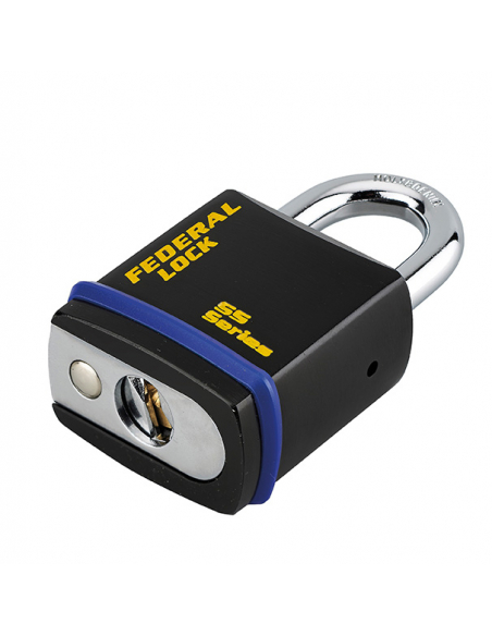 Cadenas à clé Fédéral Lock 710 UNIKEY (achetez-en plusieurs, ouvrez avec la même clé), 50mm, 2 clés - THIRARD Cadenas s'entro...