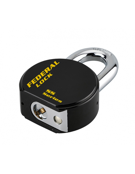 Cadenas à clé Fédéral Lock 900R UNIKEY (achetez-en plusieurs, ouvrez avec la même clé), 63.5mm, 2 clés - THIRARD Cadenas s'en...