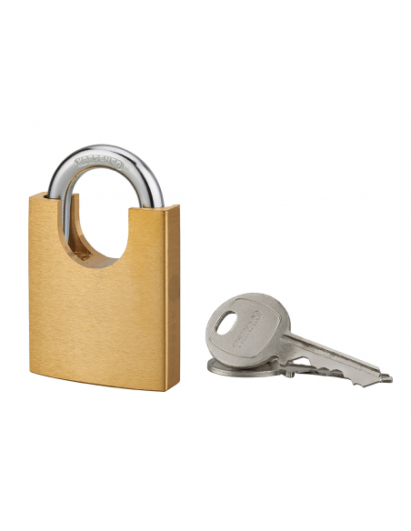 Cadenas à clé Shoulder UNIKEY (achetez-en plusieurs, ouvrez avec la même clé), 50mm, 2 clés - THIRARD Cadenas s'entrouvrant